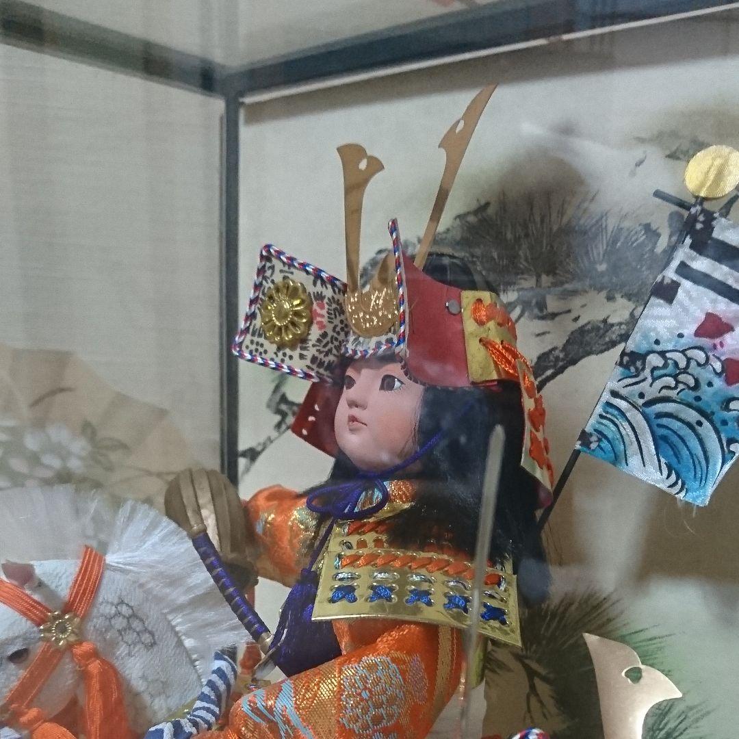 武者人形 五月人形 昭和 日本人形