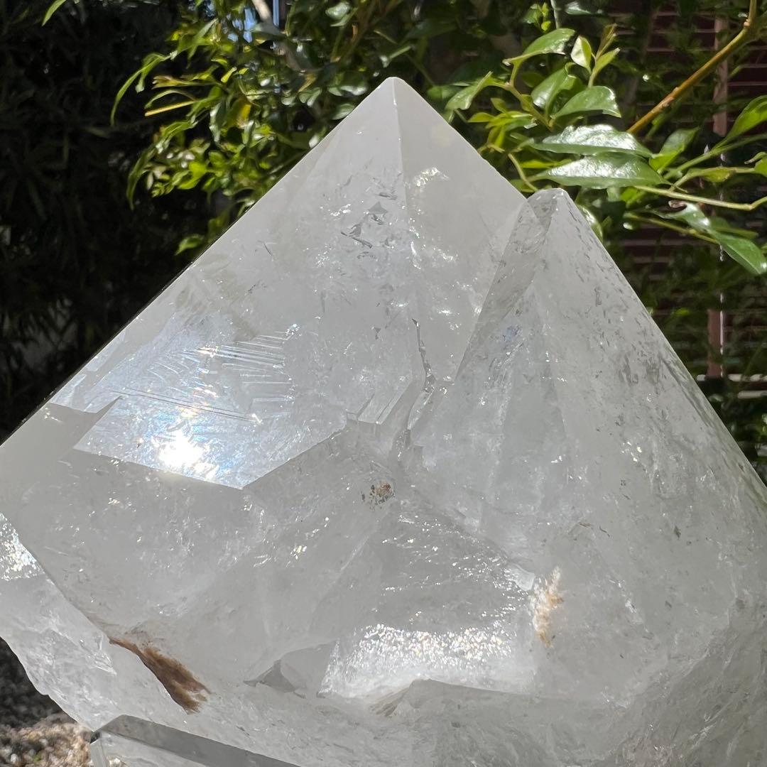 ✳️超激レア☆超ハイパワー‼️ガーデン水晶 ファントムクォーツ 六角柱 天然石 原石