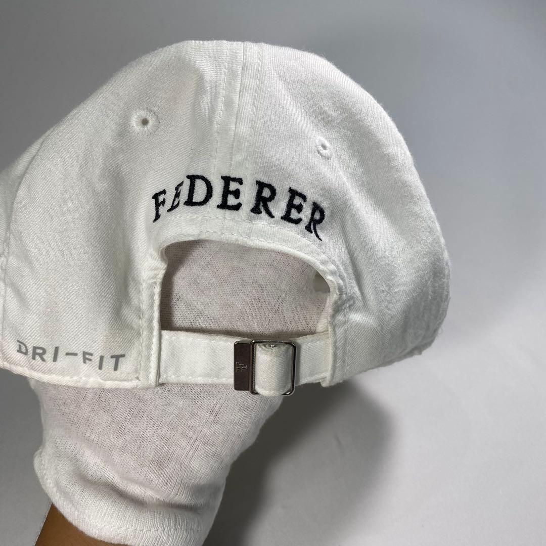 NIKE RF CAP WHITE/BLACK フェデラー キャップ 帽子