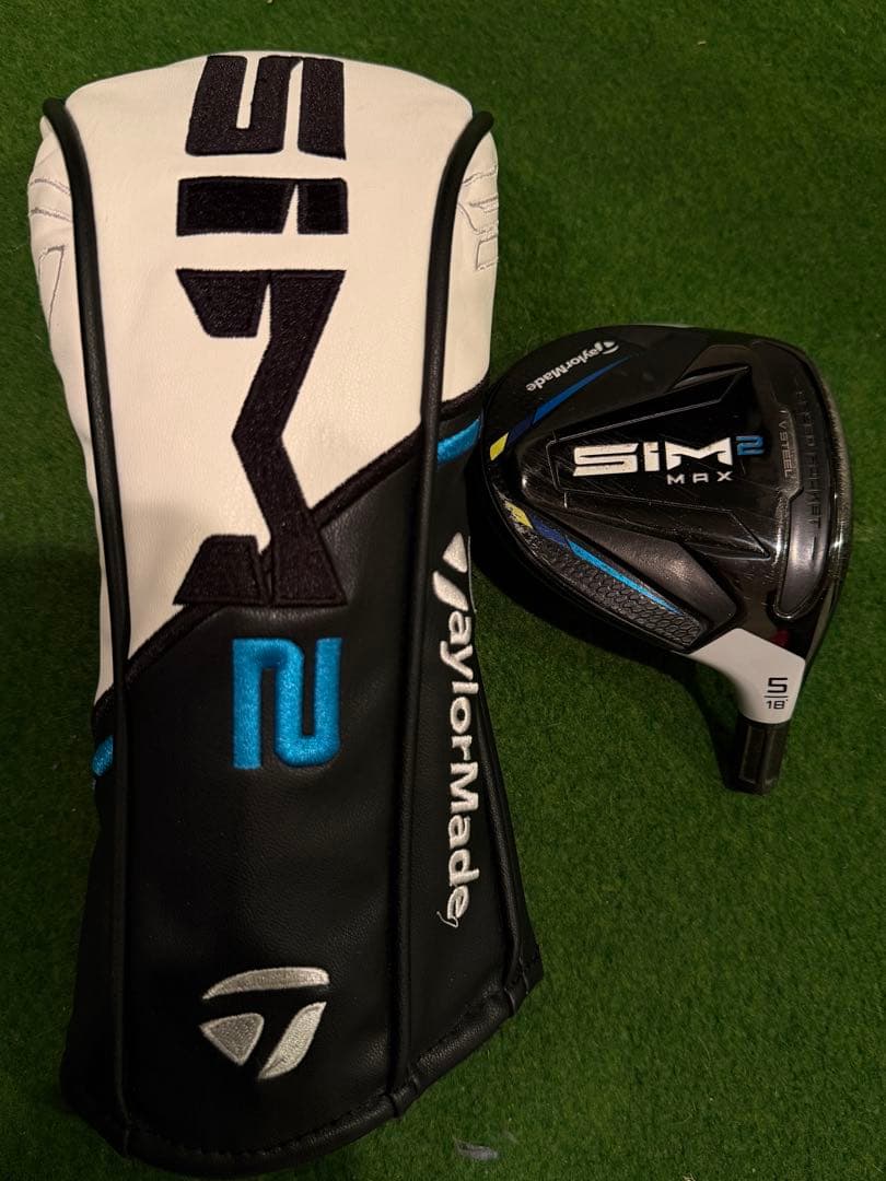 TaylorMade SIM2 MAX 5W18度 ヘッドカバー付き