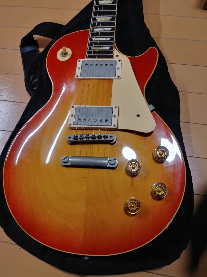 エピフォン　レスポールスタンダード　ギブソンヘッド　MADE IN JAPAN