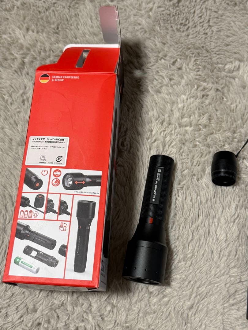 LEDLENSER P6R CORE QC 新品未使用