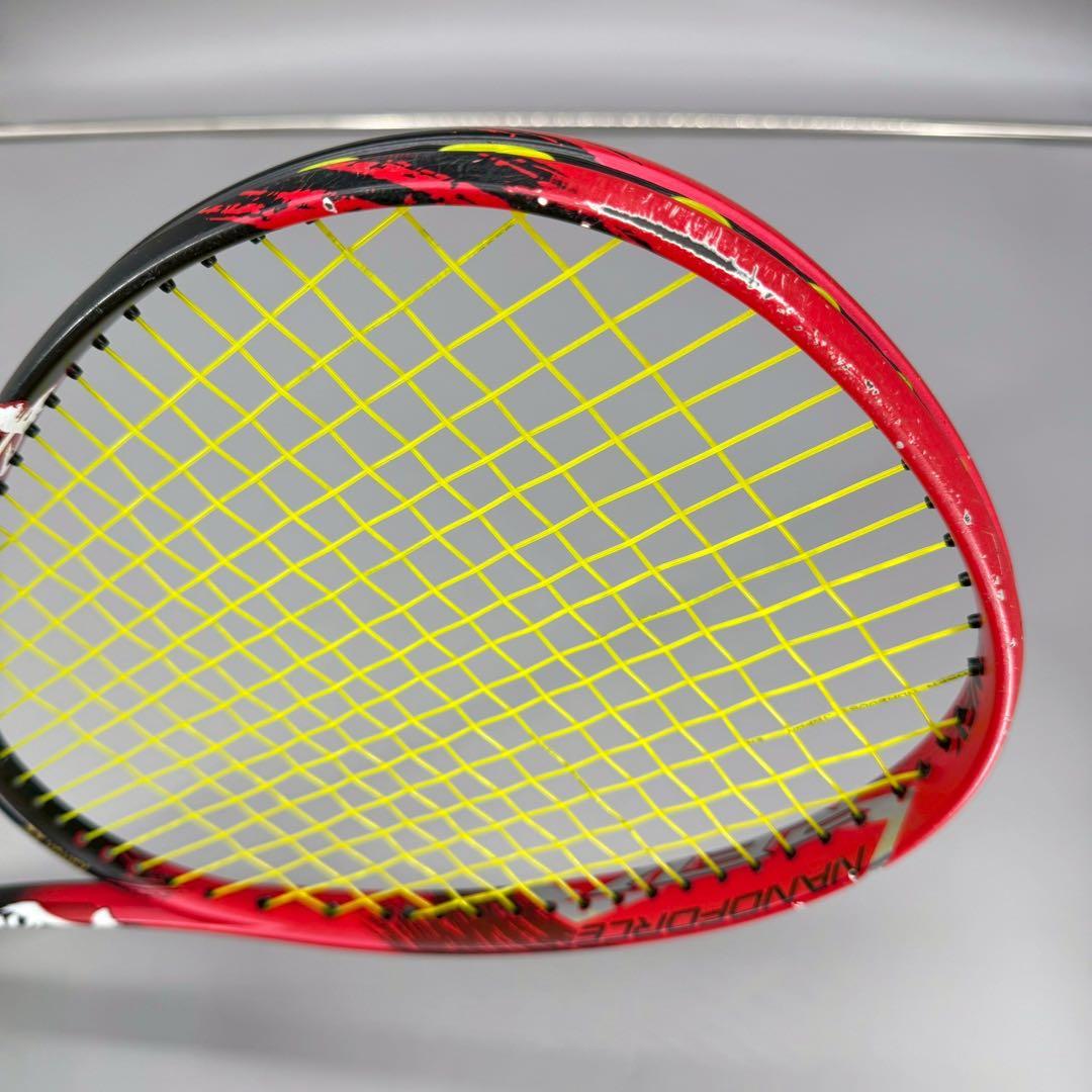ヨネックス　NANOFORCE 8V REV ナノフォース8Vレブ　UL1 赤黒