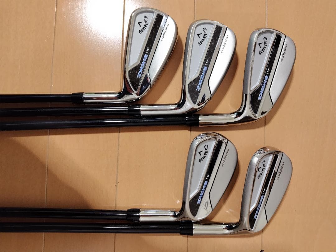 【美品】キャロウェイ パラダイム Ai SMOKE 6I-PW テンセイ50 R