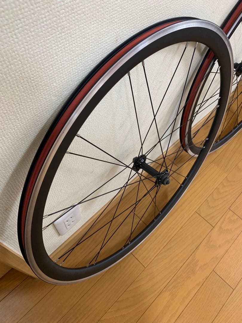 ★メリダのロードバイクについていた前後ホイールです★引取のみ★
