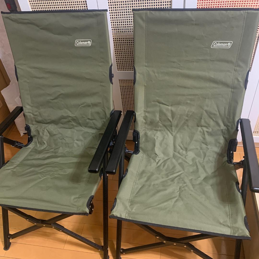 Coleman コールマンレイチェア オリーブ チェア 2脚セット