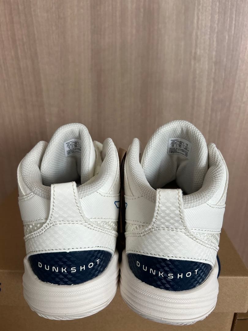 【新品】ASICS アシックス　バッシュ　asics ホワイト/ブルー22cm