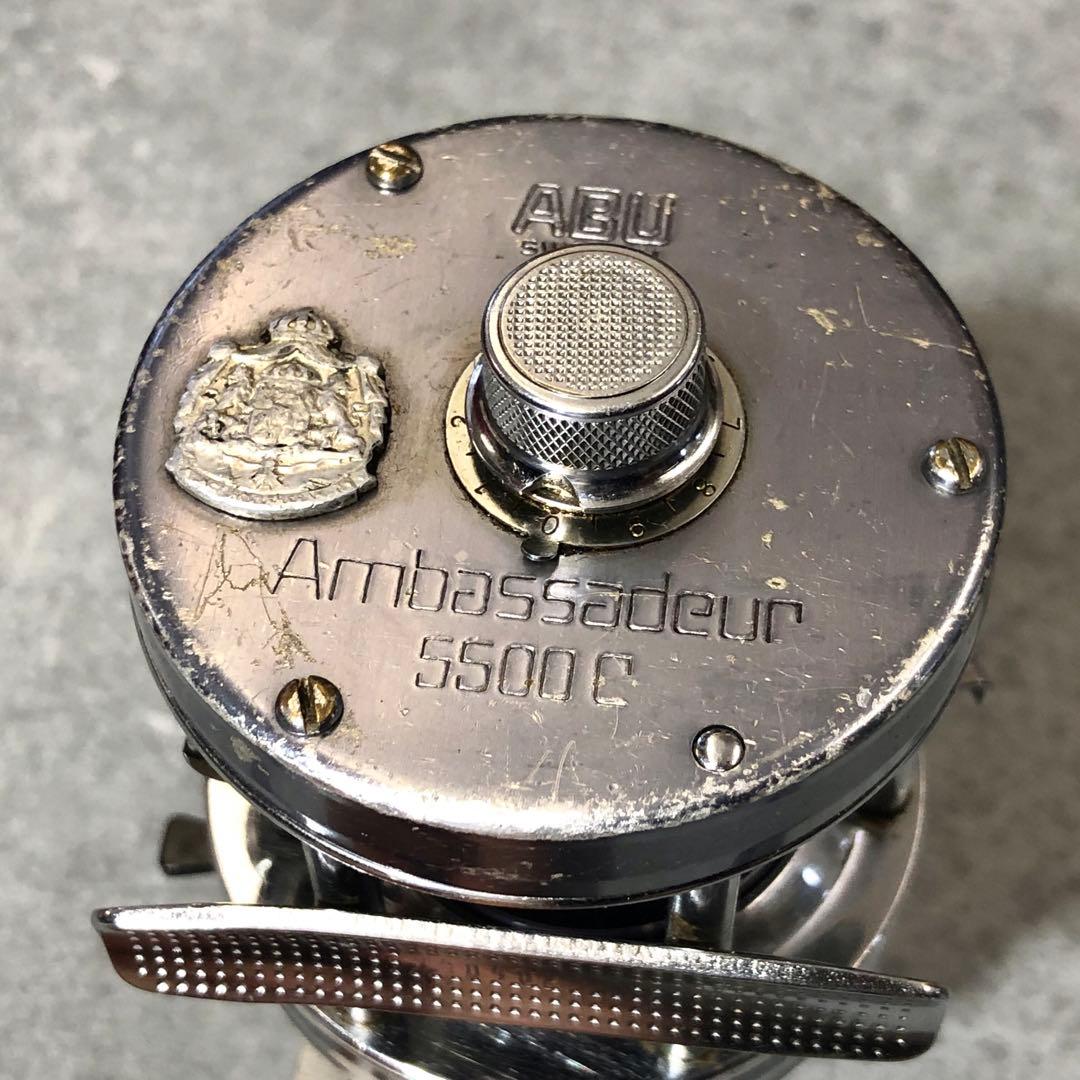 ABU アンバサダー 5500C ベイトリール トップウォーター バス釣り