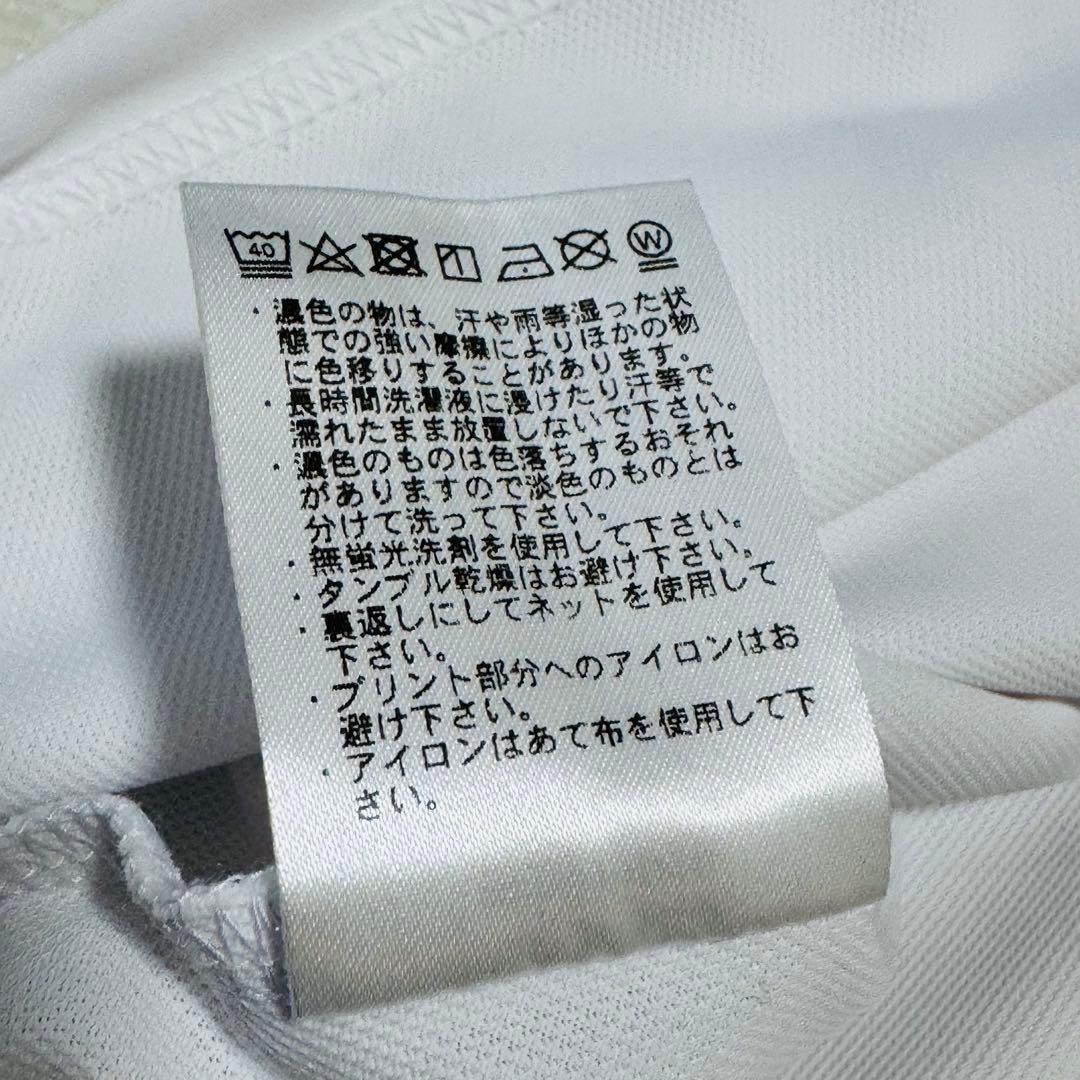 BRIEFING ホワイト ショートスリーブシャツモックネック　Sサイズ