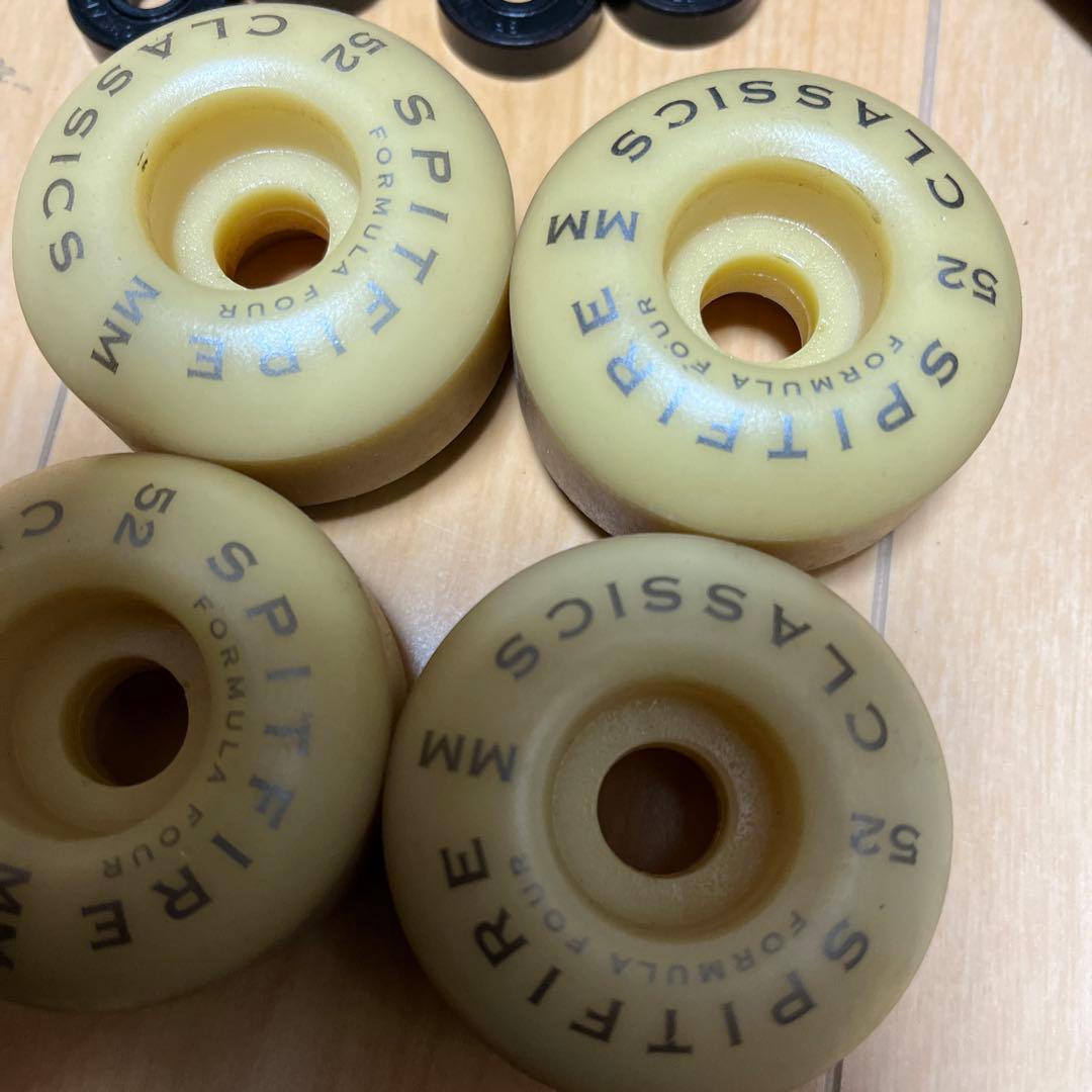 spitfire f4 スケートボード　ハードウィール　52mm