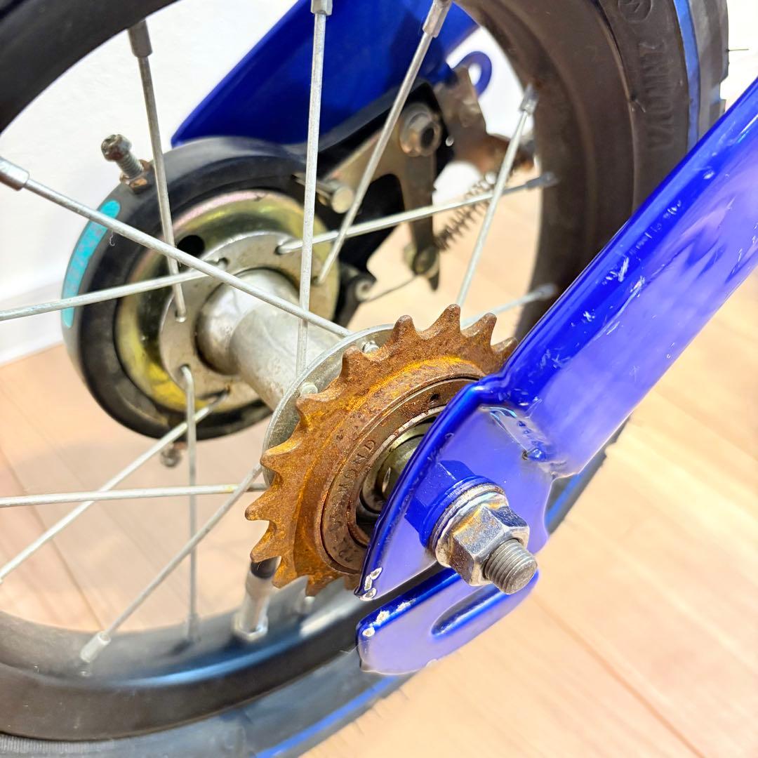 へんしんバイク！Henshinバイク12インチブルー青バランスバイクキッズ自転車