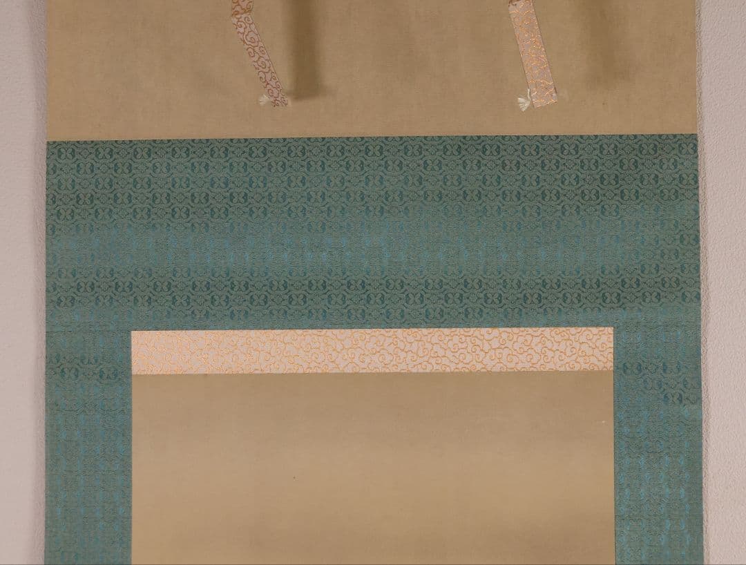 工芸画 親鸞聖人 山伏の弁円 紙本 掛軸 常陸國稲田禅坊之印 仏画 MB250