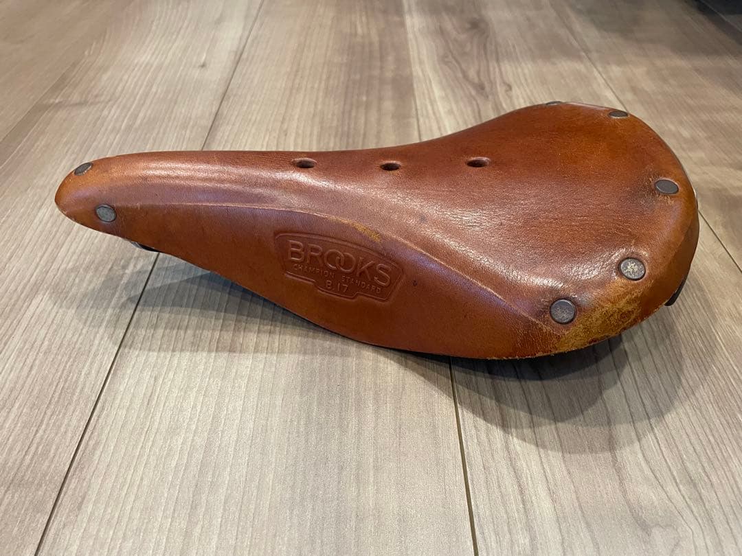 Brooks レザーサドル ブラウン　B17