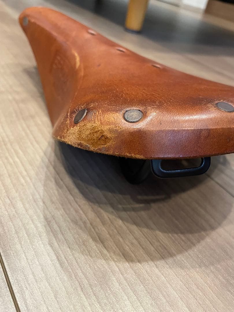 Brooks レザーサドル ブラウン　B17