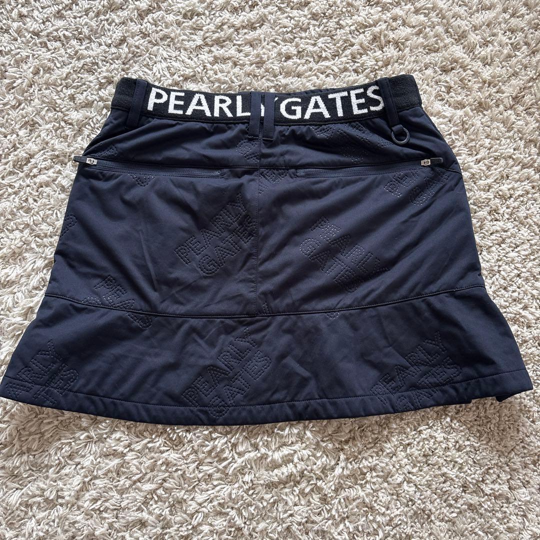 PEARLY GATES ゴルフ⭐︎冬用スカート ネイビー