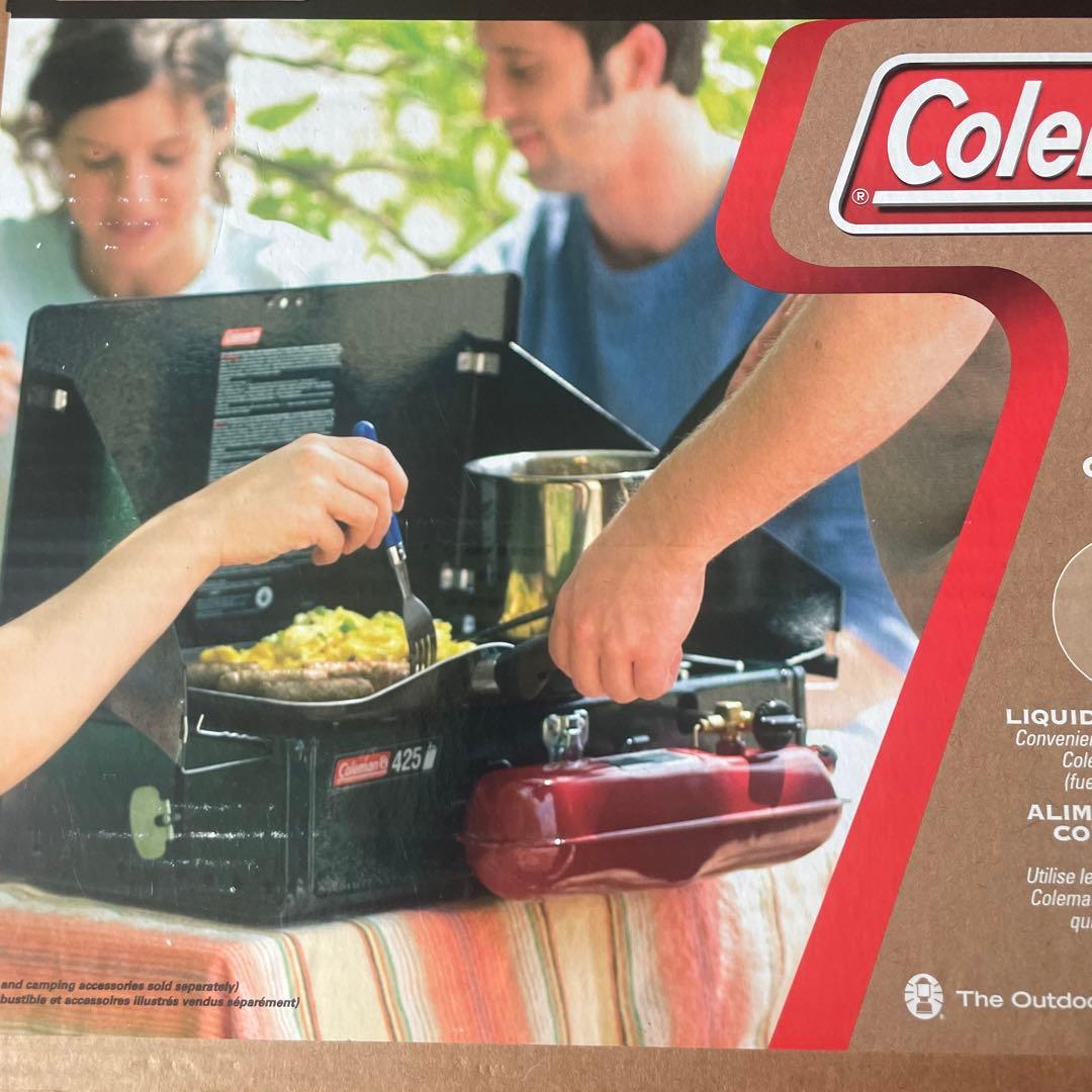 Coleman 425 液体燃料ツーバーナーコンロ 希少 新品未使用