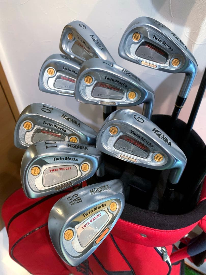 希少　ホンマ　HONMA ツインマークス　ゴルフクラブ 本格セット　AP 502