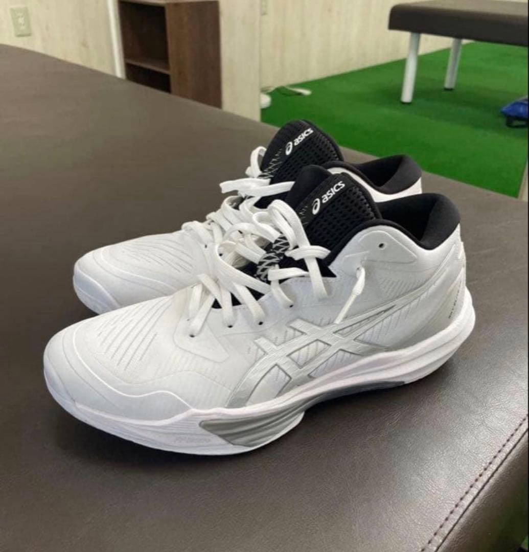 asics バレーボールシューズ スカイエリート　ホワイト/ホワイトff3