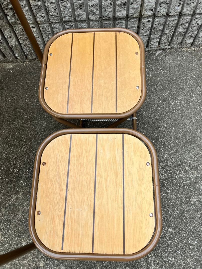 ヴィンテージ　キャンプテーブルセット　camp