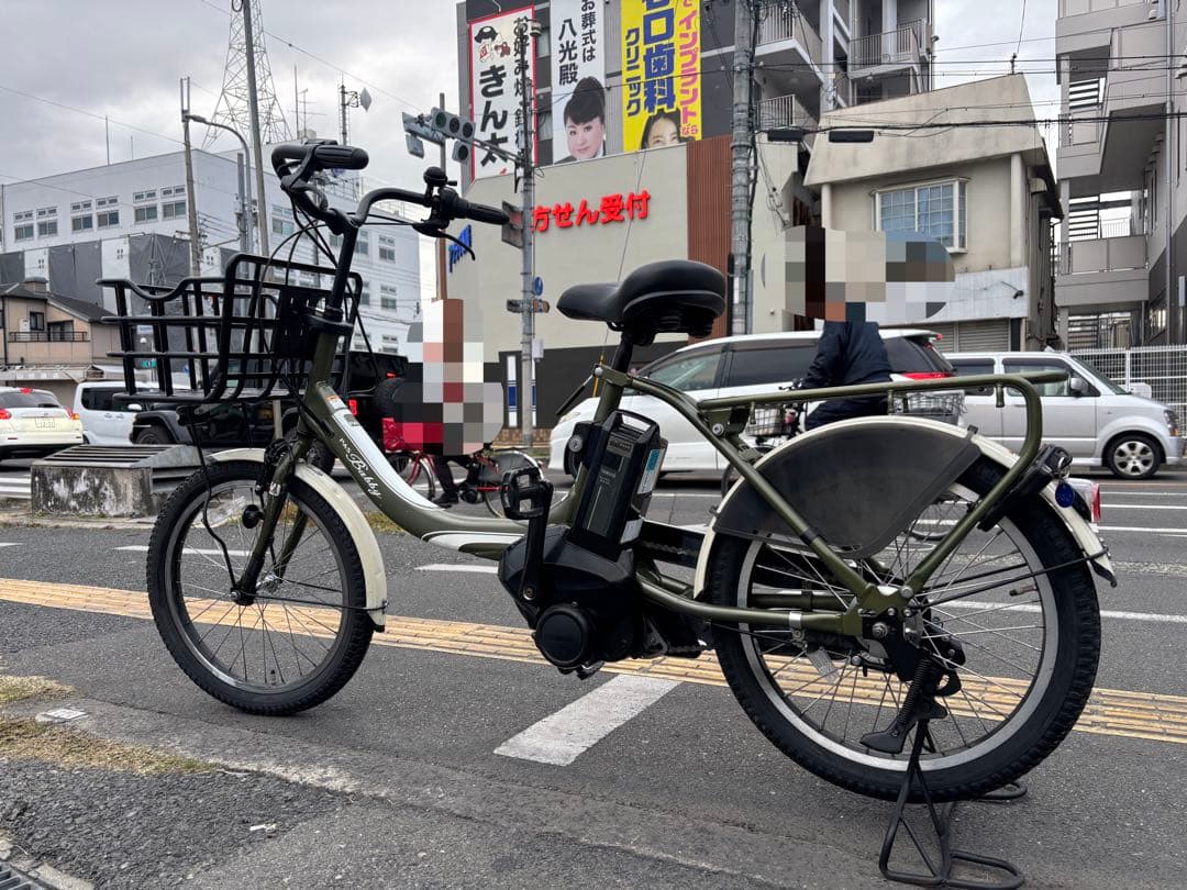 088番　中古20㌅ヤマハ電動アシスト自転車　8.9Ah 大阪
