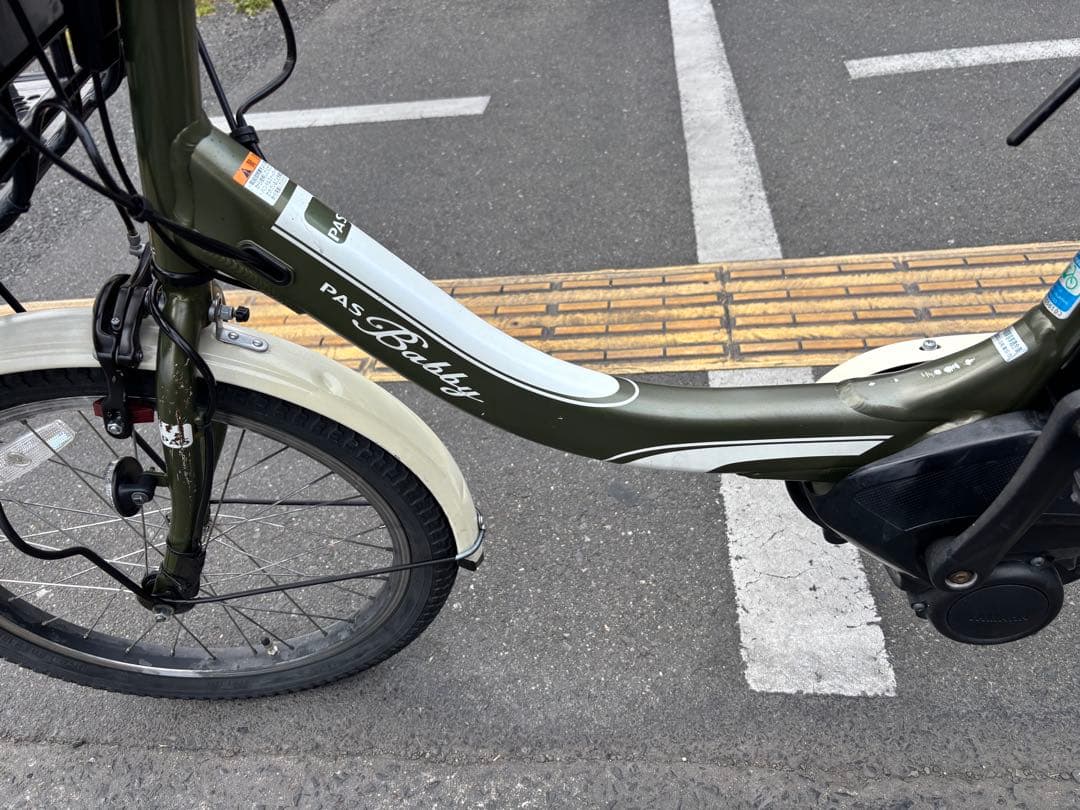 088番　中古20㌅ヤマハ電動アシスト自転車　8.9Ah 大阪