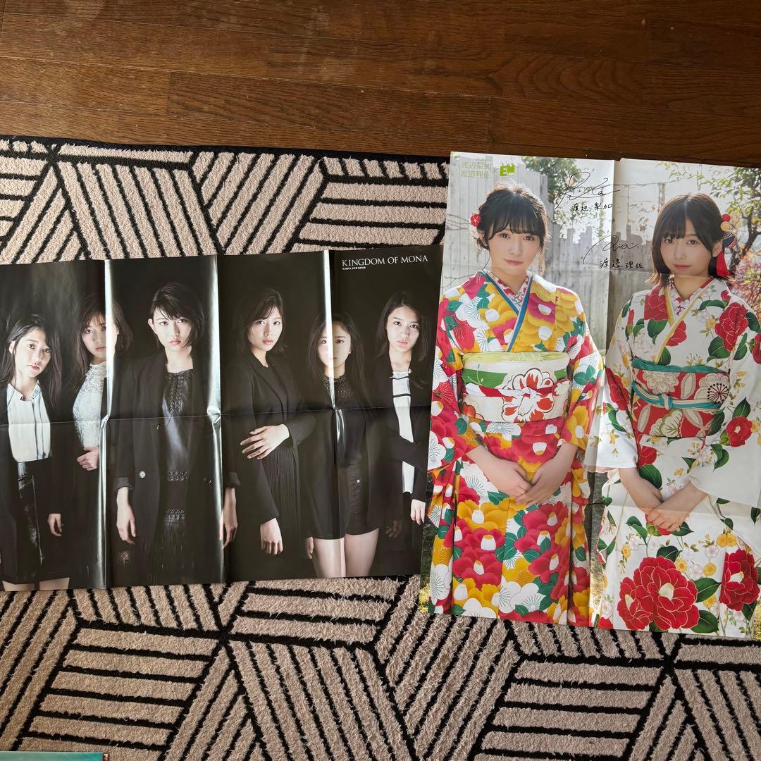欅坂46 けやき坂本46 付録ポスター ファイル まとめ売り
