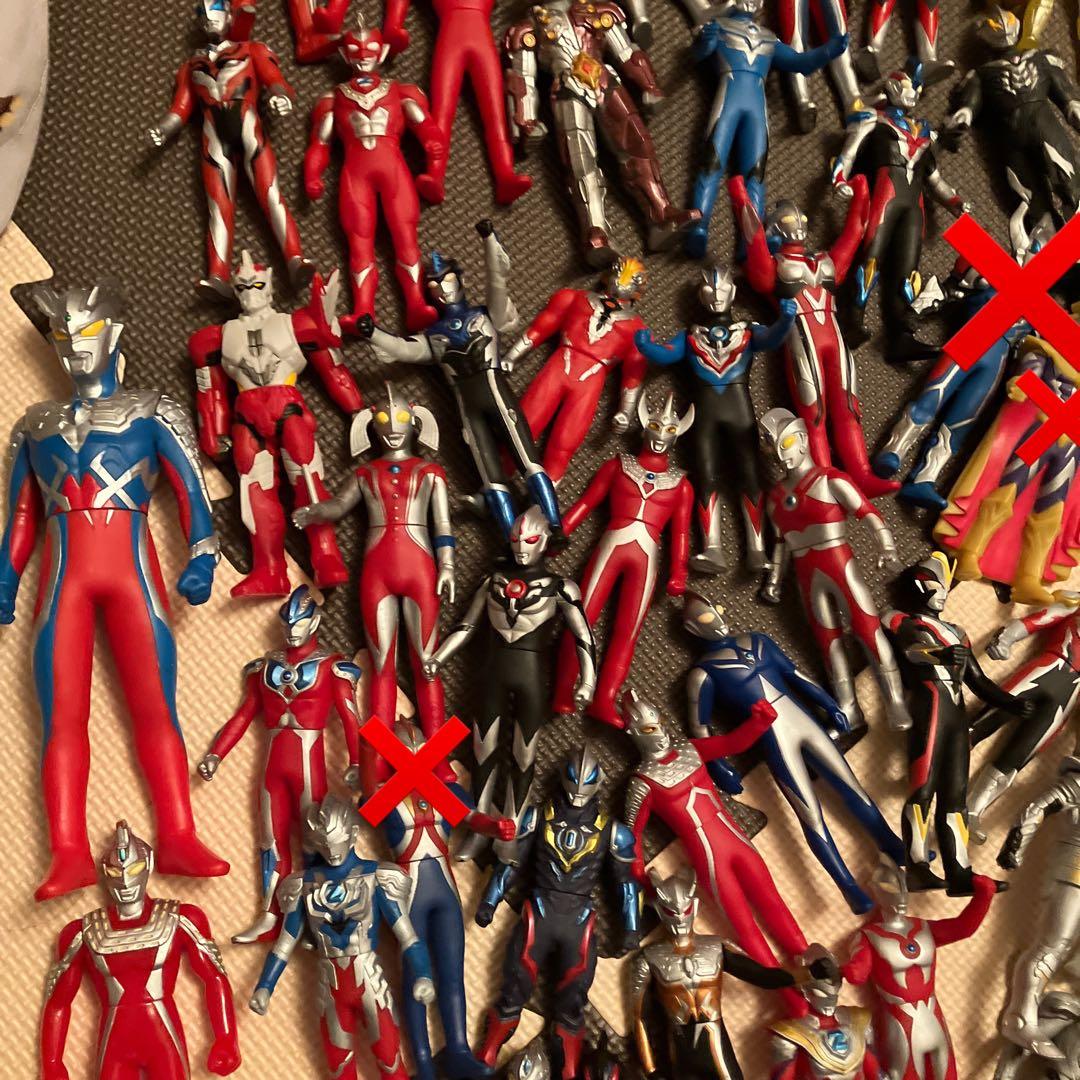 ウルトラマンフィギュアセット 75体(画像のうち75体)