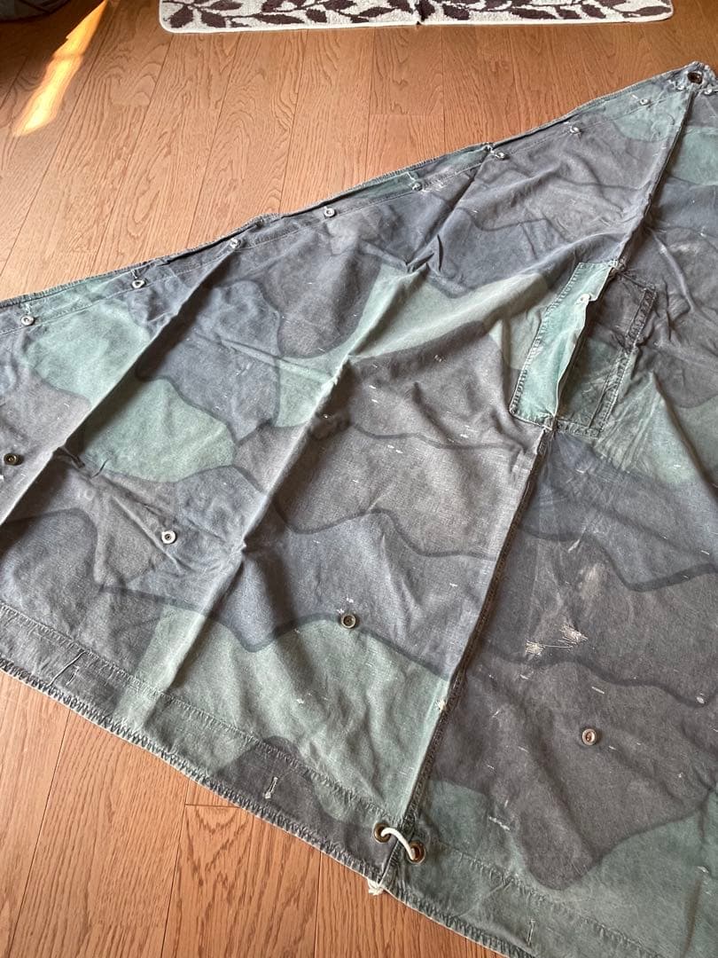 スウェーデン軍幕　used 4枚セット