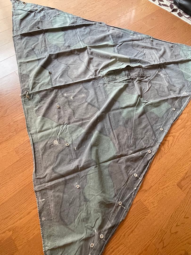 スウェーデン軍幕　used 4枚セット