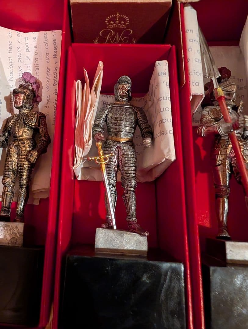 歴史的騎士フィギュアセット　スペイン　戦士　コレクション