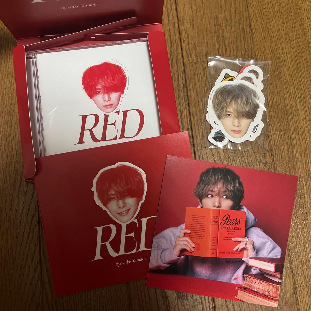 全特典付き 山田涼介 ファミクラストア限定　Deep RED盤