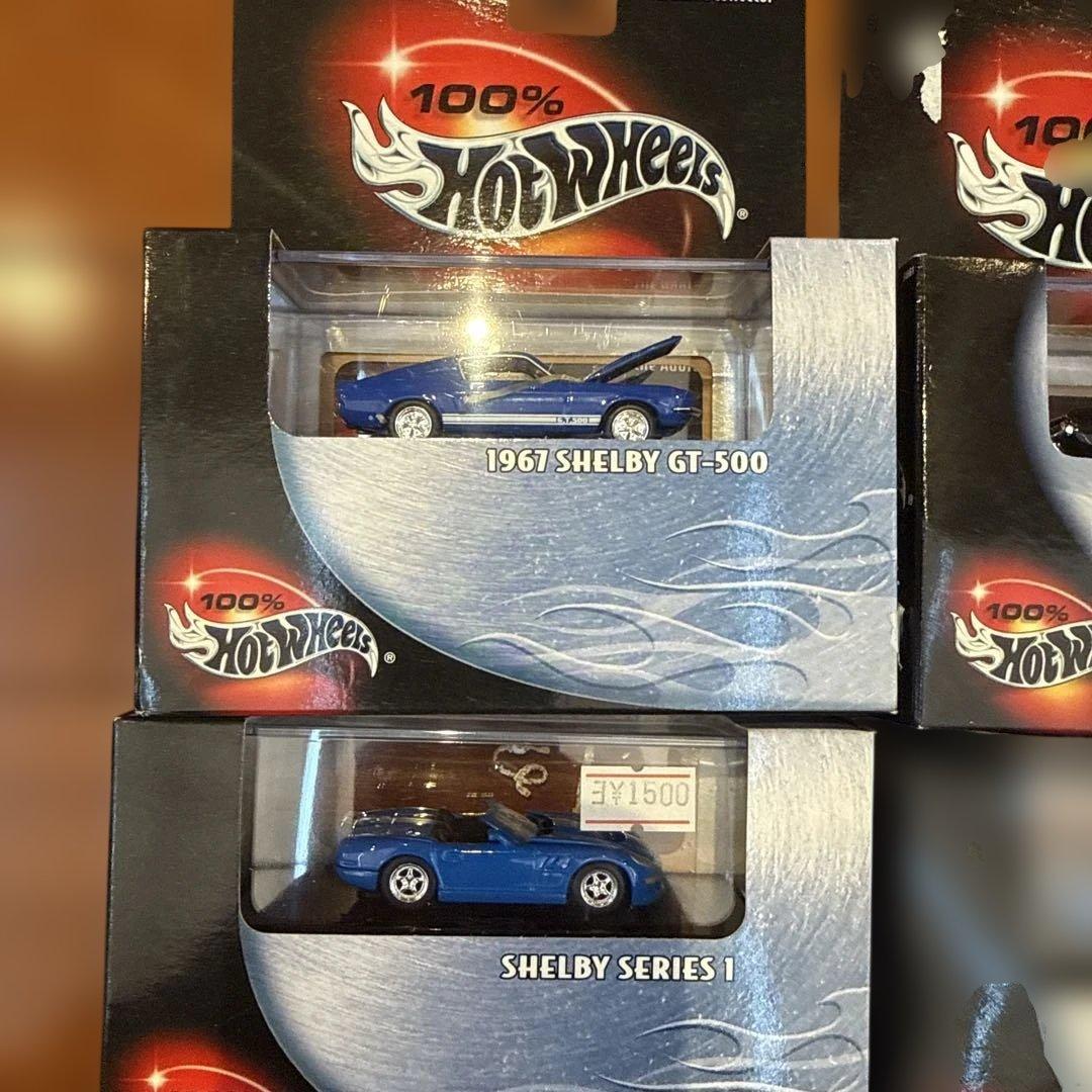 No264. 100％ホットウィール　SHELBY 6台セット