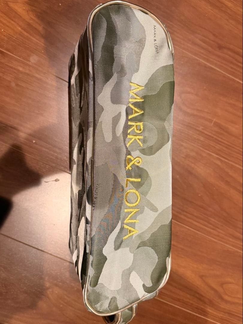 MARK&LONA マークアンドロナ シューズケース スカル カモフラ柄