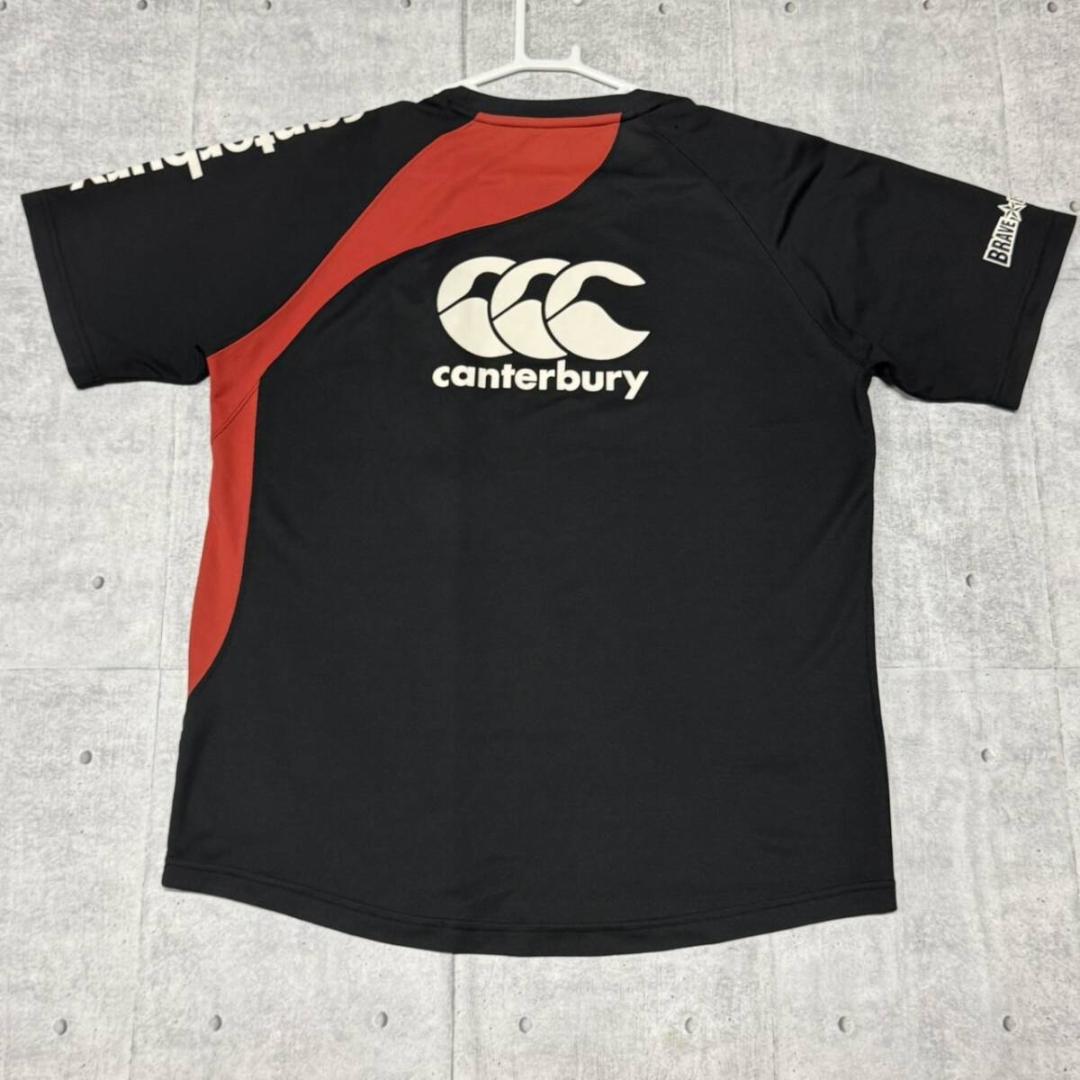 canterbury 東芝 BRAVE LUPUS ラガーシャツ カンタベリー