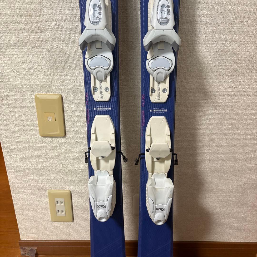 ジュニアRossignol スキー板 128CM ブルー/ピンク
