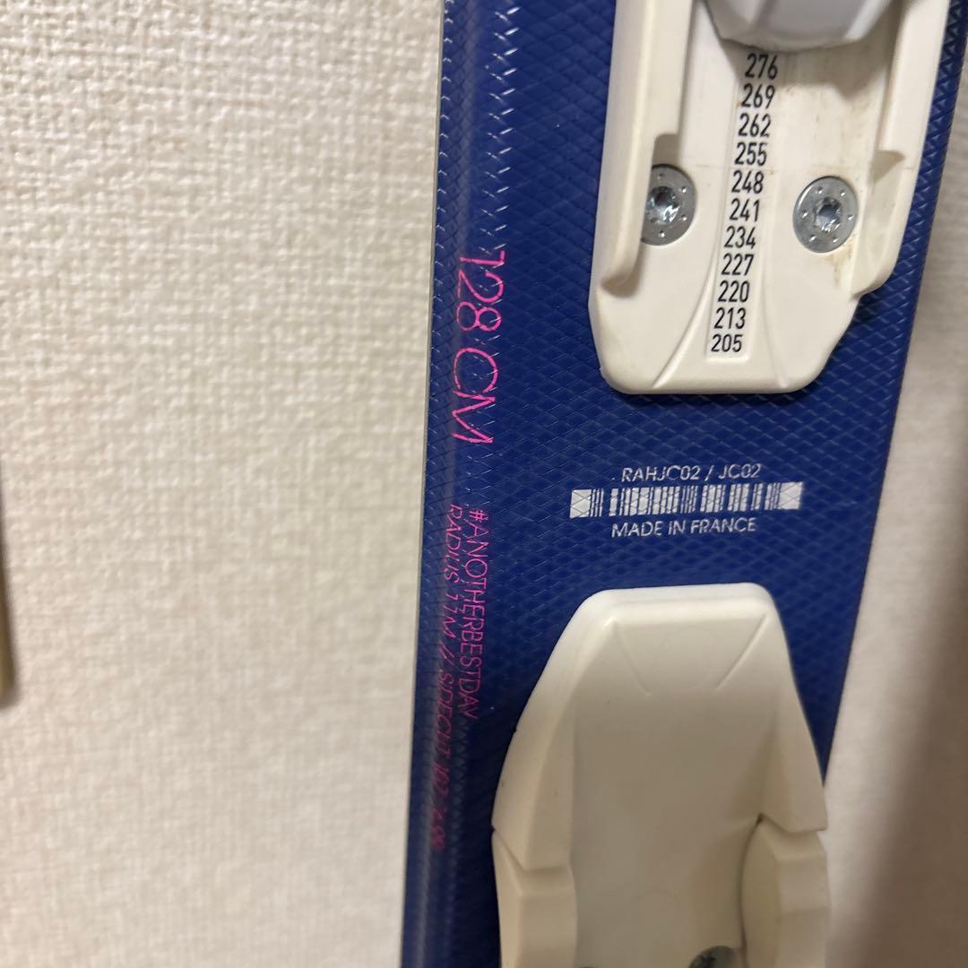 ジュニアRossignol スキー板 128CM ブルー/ピンク