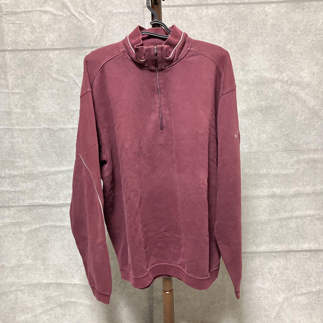 NIKE GOLF オールドナイキ ゴルフ ハーフジップ スウェット 90s