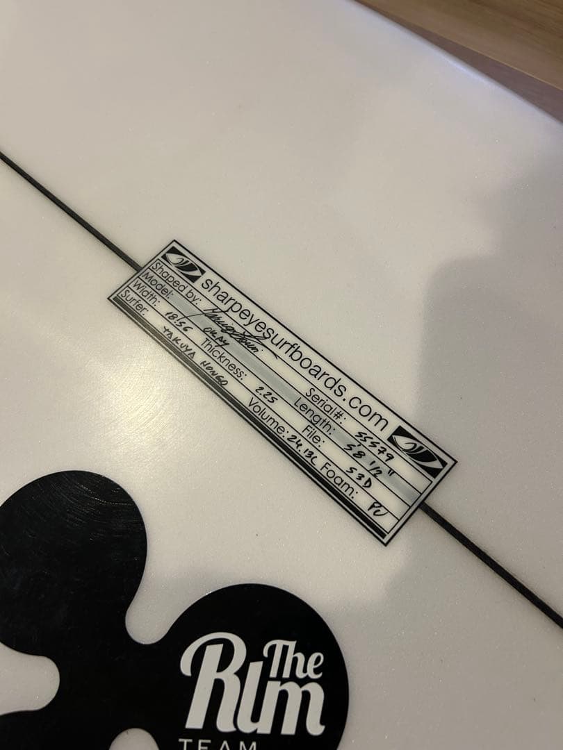 Sさん専用SharpEye ショートボード 地球デザイン
