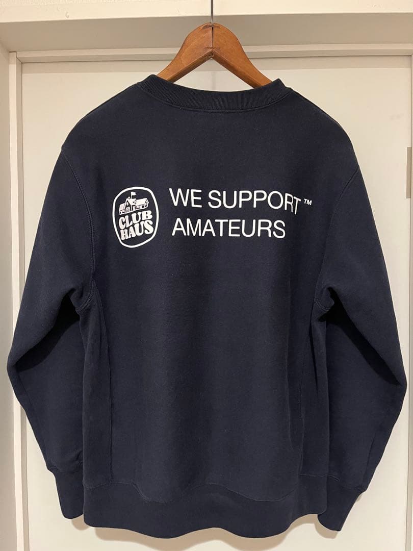 CLUB HAUS The Crew Crewneck Navy ゴルフウェア