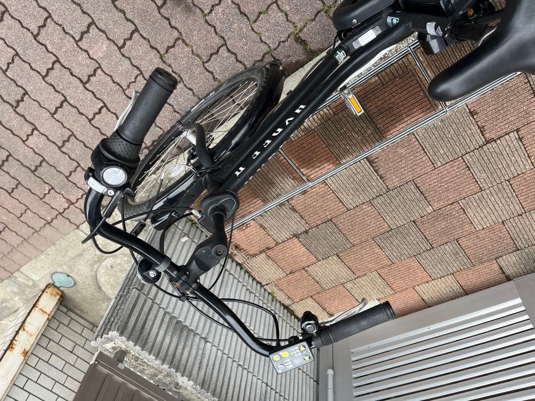 【引取限定】HYDEEⅡ 電動アシスト自転車 チャイルドシート付き ブラック