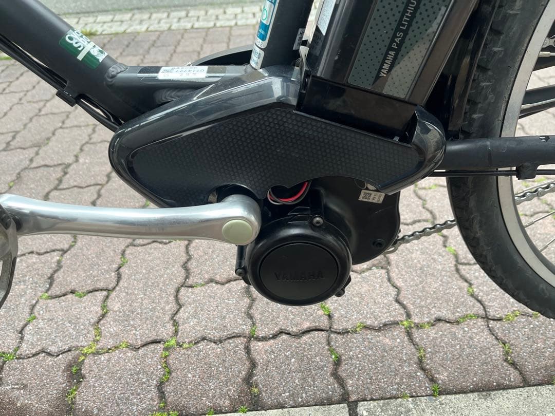 【引取限定】HYDEEⅡ 電動アシスト自転車 チャイルドシート付き ブラック