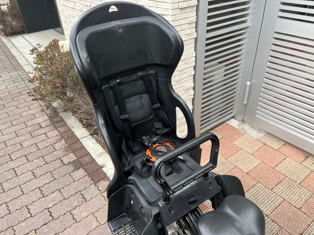 【引取限定】HYDEEⅡ 電動アシスト自転車 チャイルドシート付き ブラック
