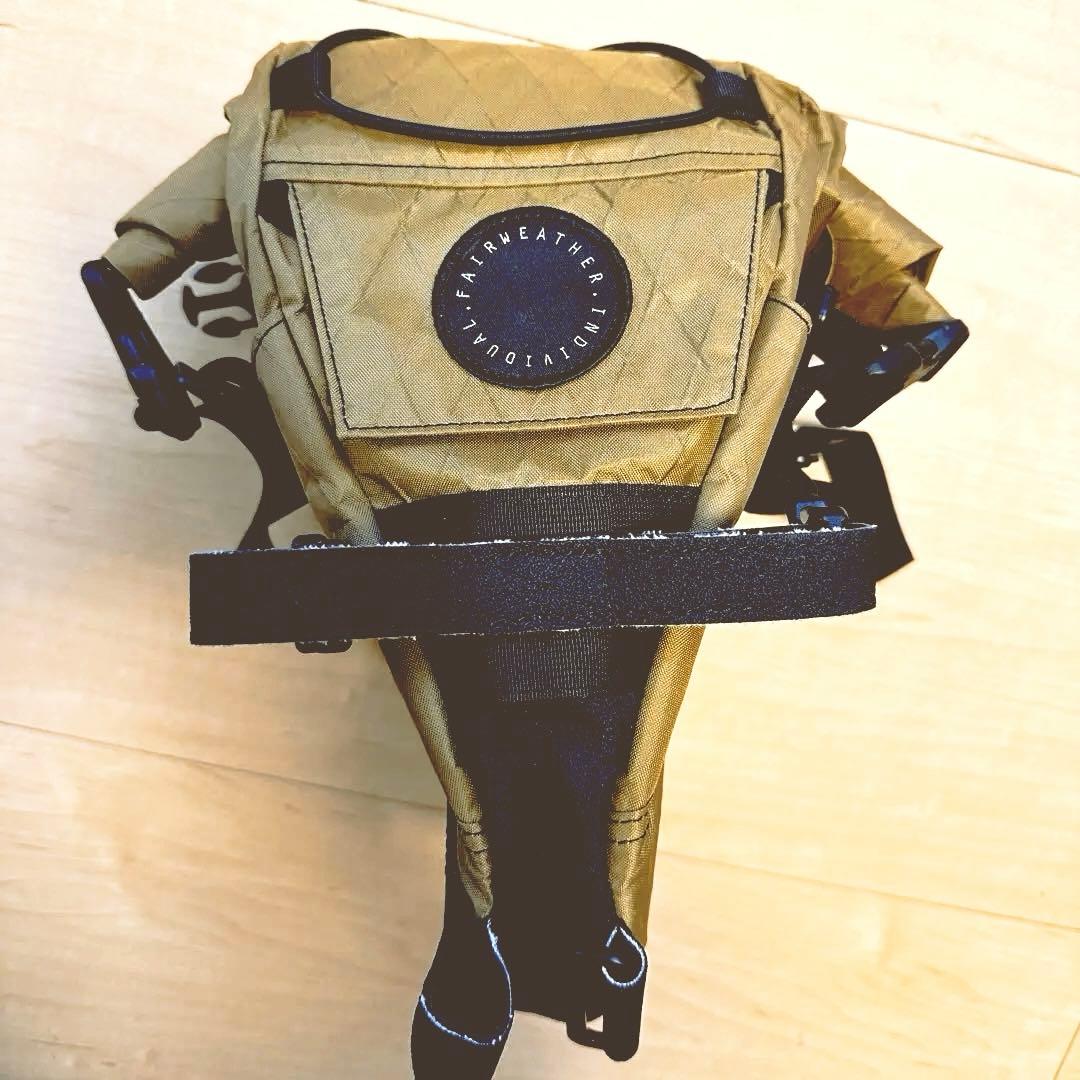 【FAIRWEATHER】サドルバッグ seat bag