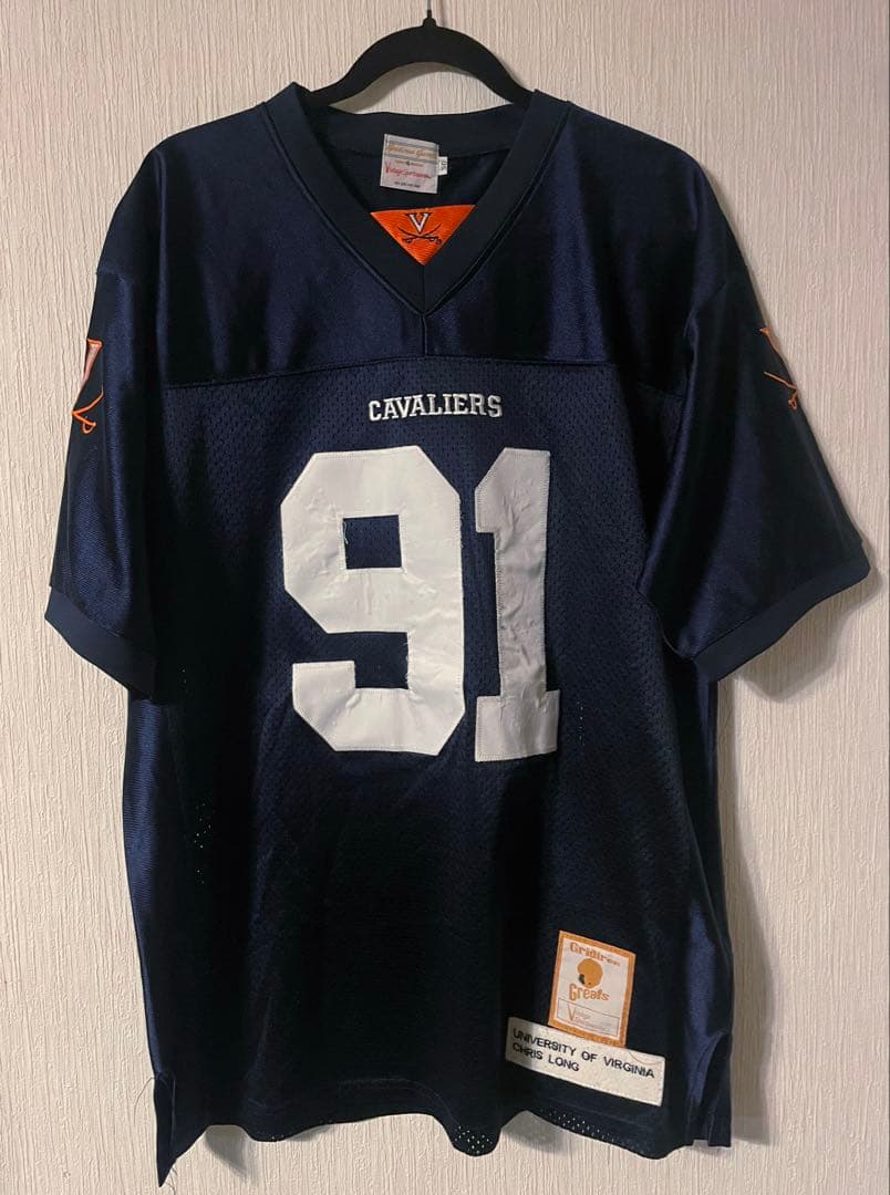 NFL ヴァージニア大学　メンズXL 50 ユニフォーム　クリスロング　ラムズ