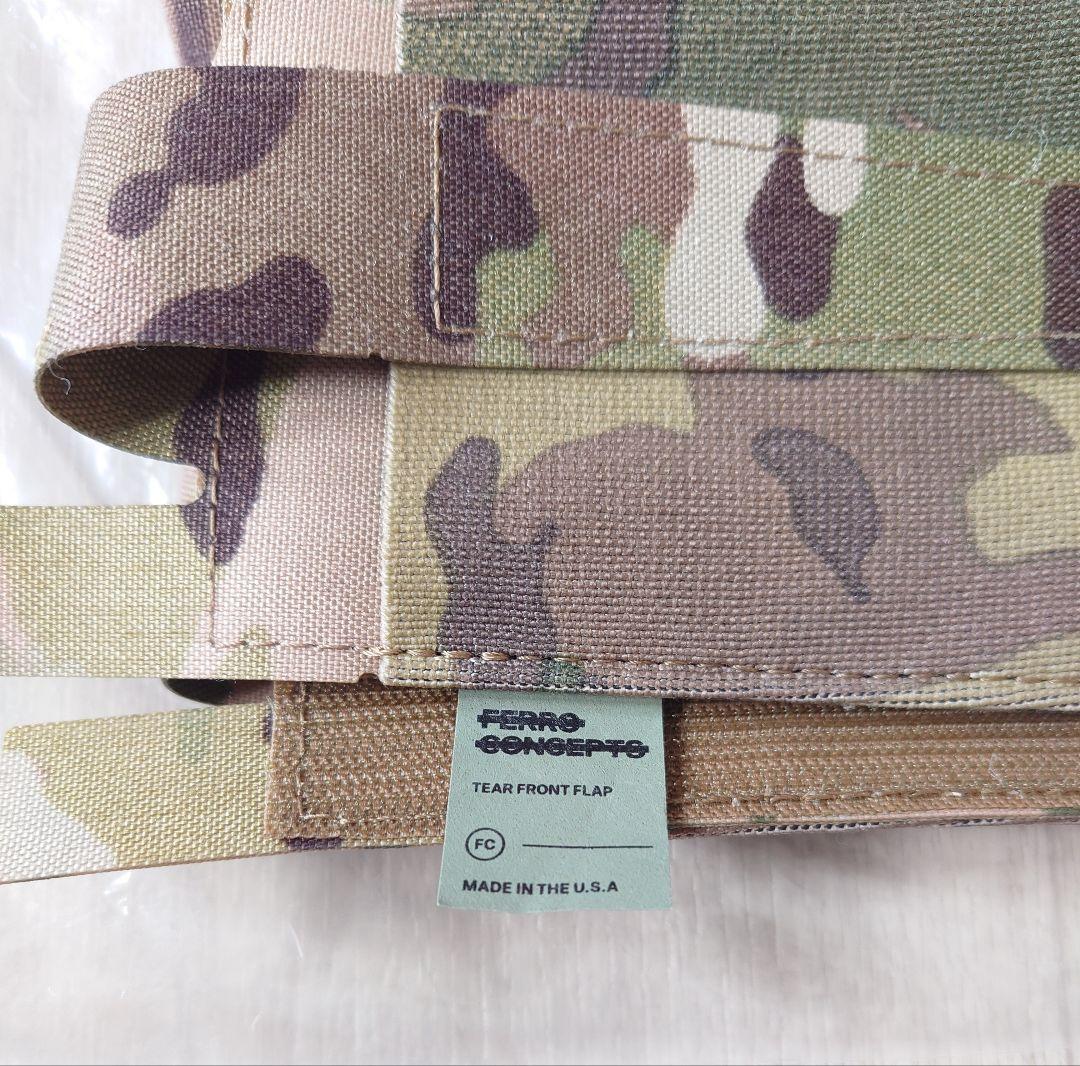 実物 FERRO CONCEPTS TEAR FRONT FLAP マルチカム
