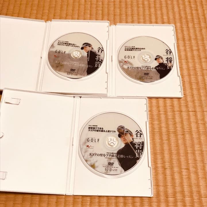 DVD ゴルフメカニック 谷将貴 3枚組