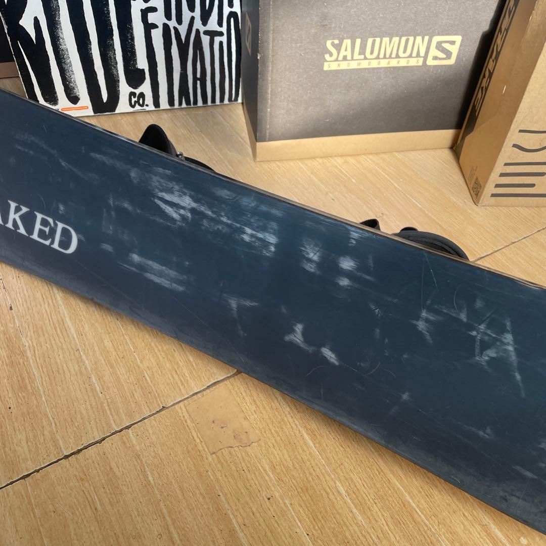 NAKID×ZUMA　キッズスノーボードセット　未使用バイン付3点セット