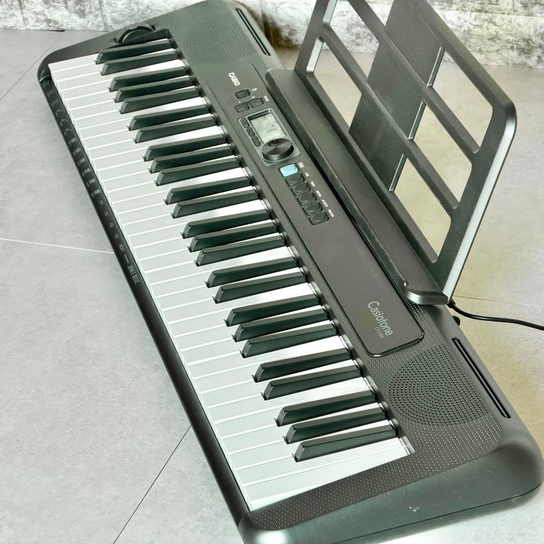 CASIO「カシオトーン・CT-S300」61鍵ポータブルキーボード