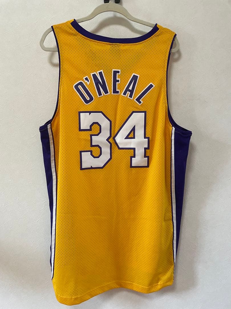 NBA ユニフォーム LAKERS　NIKE製　シャキール　オニール　2XL