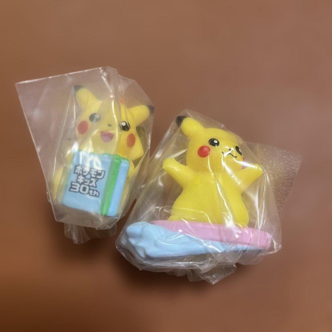 ポケットモンスター　ポケモン　ポケモンキッズ　ソフビ　指人形　ピカチュウ